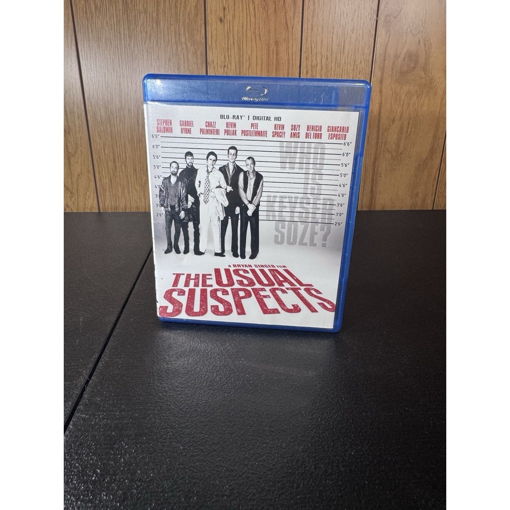 The Usual Suspects (Blu-ray, 2015) RARE OOP